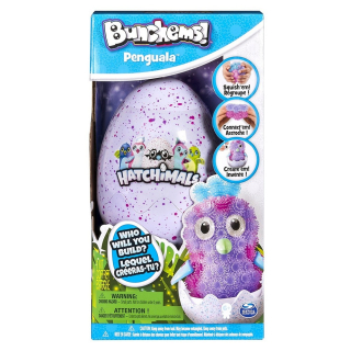 Hatchimals - Hatchi-wow Bunchems Hatchals tučniak vo vajíčine Velcro vajcia