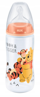 Medvedík Pú - Fľaša 300 ml FC + Winnie POOH 0-6 m M Orange