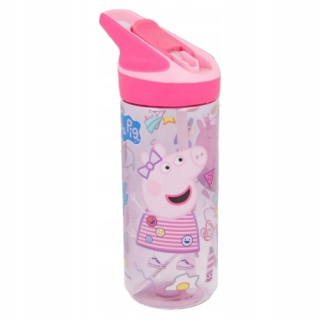 Pepa Pig - Fľaša fľaše na vodu pre deti Peppa 620ml Tryan