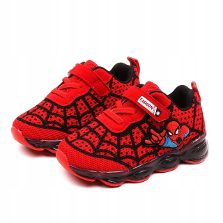 SPIDERMAN - Spidermanové topánky žiariace 24h vysoké