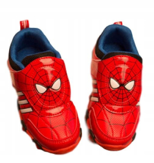 SPIDERMAN - Detské topánky Adidasy Iron Man Spiderman 30/31