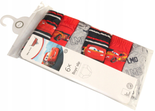 McQueen - C & A 6 Pack Slip Slips Cars 122/128