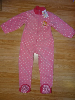 C & A Fleece PAJAC Spací vak Pajamas princezná