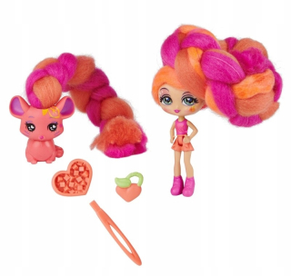 Candylocks - CandyLocks Dolls Posie Peach and Fin-Chill 3509