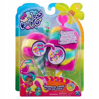 Candylocks - Candylocks Lalka Tropical Coco & Chick 20123504