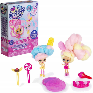 Candylocks - Candylocks voňavé vlasy set 2 bábiky bábiky