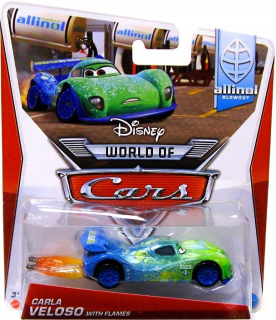 McQueen - Carla Veloso s plameňmi automobilov áut 1:55 Mattel