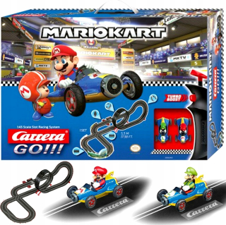 Super Mario - Carrera Go RaceTrack Nintendo Mario Cards 5.3m