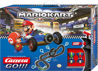 Super Mario - Carrera Racing Tor Mario karty 8 5M 62492 6+