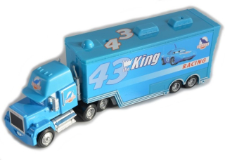 McQueen - Autá Cars Truck Pan King 43 Kráľ 1:55 ZPL