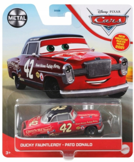 McQueen - Autá Car Ducky Fauntlerroy 1:55 Nový Mattel