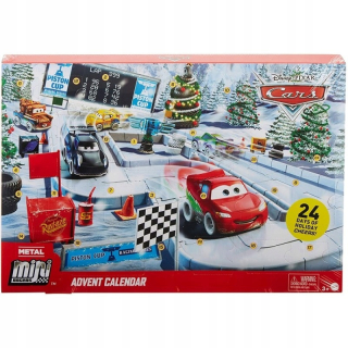 McQueen - Autá Car Mini Racers Adventný kalendár GPG11