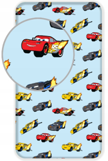 McQueen - Autá Cars Sheet 100% bavlna Eraser 90x200