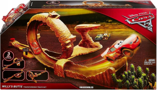 McQueen - Autá Desert Car Loop Tores Sada Zigzag Tors