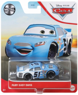McQueen - Autá Car Ruby Easy Oaks 1:55 Nový Mattel