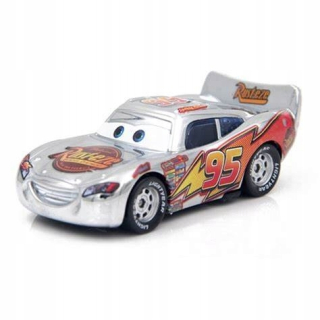 McQueen - Autá Car Rust Zigzak McQueen Silver Unique !!!