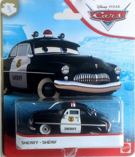 McQueen - Autá Car Sheriff Sheriff Polícia 1:55 Nový Mattel