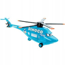 McQueen - Autá Mattel auta Rotar Turbosky Helikoter Dinoco