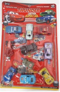 McQueen - Autá nastaviť 10 ks áut reoraki cikzak mcqueen