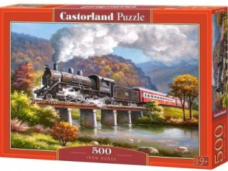 Castorland Puzzle cestovanie vlak 500 Elements