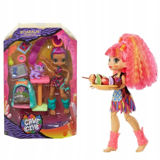 Cave Club - Cave Club Doll Dva vzory Cat Mama Gril