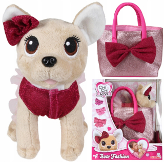 CHI CHI LOVE - Chi Chi Love Plush pes + kabelka s lukom