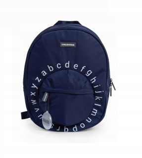 Detský batoh - Detský detský batoh ABC Navy Blue Abeceda