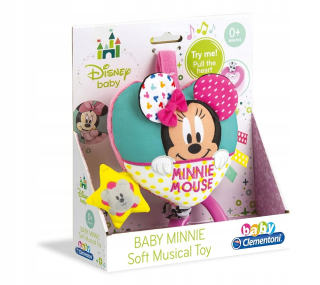 Minnie Mouse - !!! CLE Baby Soft Music Box Minnie 17212