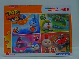 SUPER WINGS - Cle puzzle 60 maxi top krídla super farba 26453