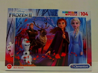 Elsa Frozen - Cle puzzle 104 mrazené 2 27274