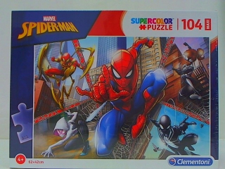 SPIDERMAN - Puzzle 104 Maxi SuperKolor Spiderman 23734