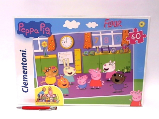 Pepa Pig - Cle puzzle 40 poschodie superkopolor peppa prasa 25458