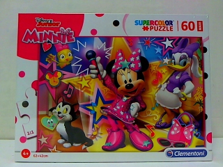 Minnie Mouse - Cle Puzzle 60 Maxi Minnie Veselá Helper 26443