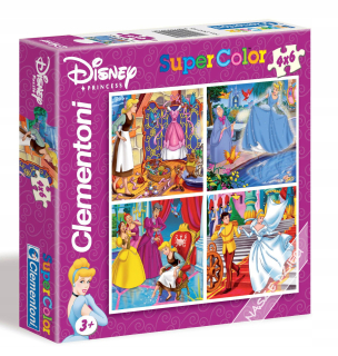 Clementoni 20516 4 x 6el puzzle. POPOLUŠKA