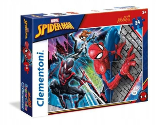 SPIDERMAN - Clementoni 24 Maxi Elements Super Color Spider-Man