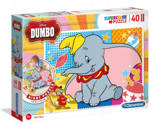 Elsa Frozen - Clementoni Disney Dumbo Veľká podlaha puzzle