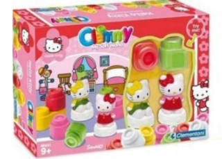 HELLO KITTY Clementoni bloky Clemmy Hello Kitty Mimmy 14812