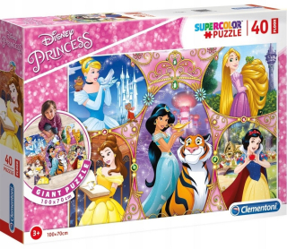 Clementoni Princess Disney Floor Puzzle 40