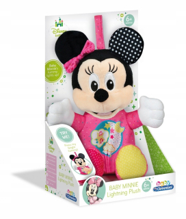 Minnie Mouse - Clementoni Mascot baby Minnie žiariace plyš