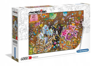 HARRY POTTER - Clementoni Puzzle Premium 6000 Mordillo The Kiss