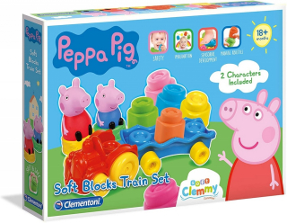 Pepa Pig - Clementoni Clock Set Clemmy Peppa Pig 18M +