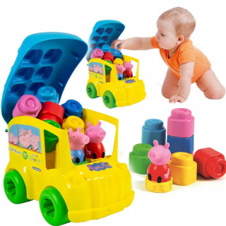 Pepa Pig - Clemmy blokuje autobus Peppa Peppa s PR PAK