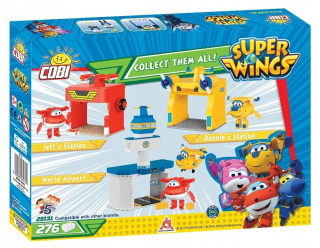 SUPER WINGS - Cobi 25131 Super Wills Paulova Policajná stanica 275KL