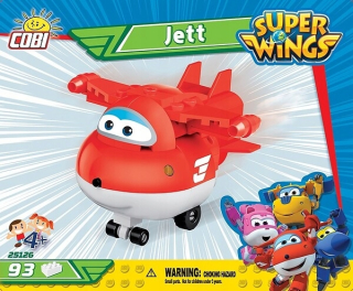SUPER WINGS - Cobi Klocki koleno 93 KL. Super krídla