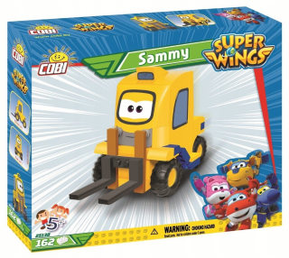 SUPER WINGS - Cobi Super Wings Forklift Sammy Bricks 25138
