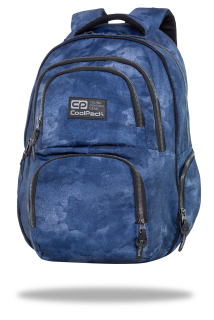 Školský batoh - COOLPACK AERO FOGGY BLUE 28L BATOH PRE MLÁDEŽ