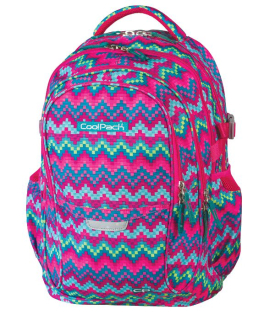 Školský batoh, taška - COOLPACK FAHO BACKPACK 29L 437 CP ZIGZAG