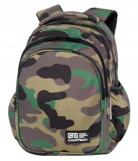 Školský batoh, taška - Coolpack Jerry Youth Camo Classic Batchpack