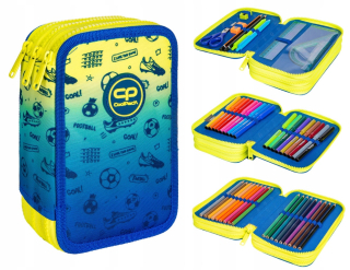 Peračník - Coolpack Jumper 3 Puzdro Triple Futbal s WY.