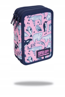 Peračník - COOLPACK JUMPER 3 TRIPLY CUTHIL CASE S WZ PINK